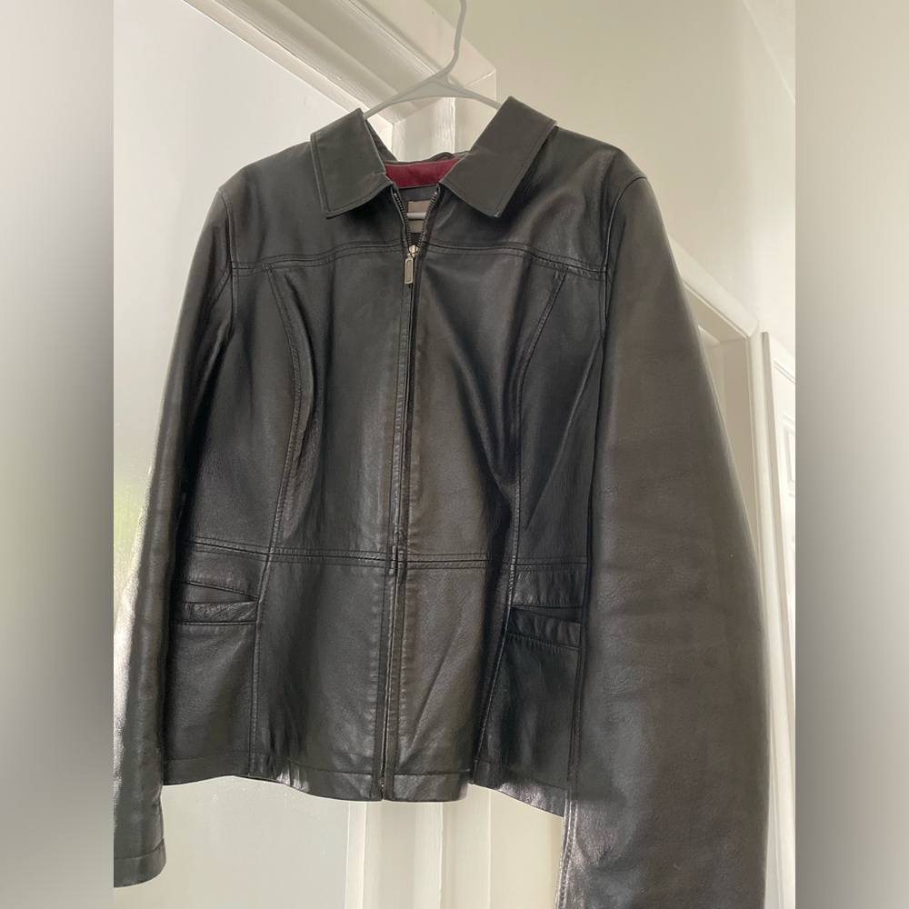 Classic Black Leather Jacket